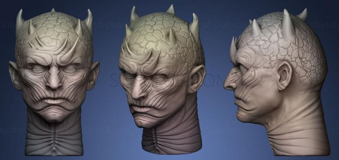 3D мадэль Голова Короля Ночи (STL)